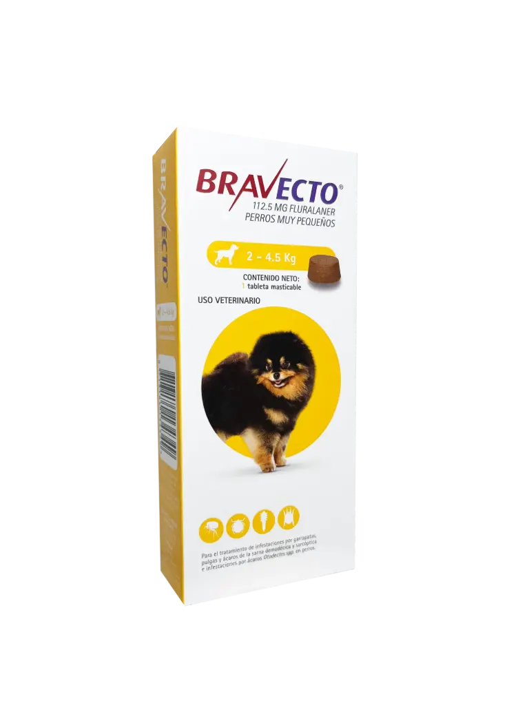 [MSB1] Bravecto X 1 TAB. ( 2 - 4.5 KG)